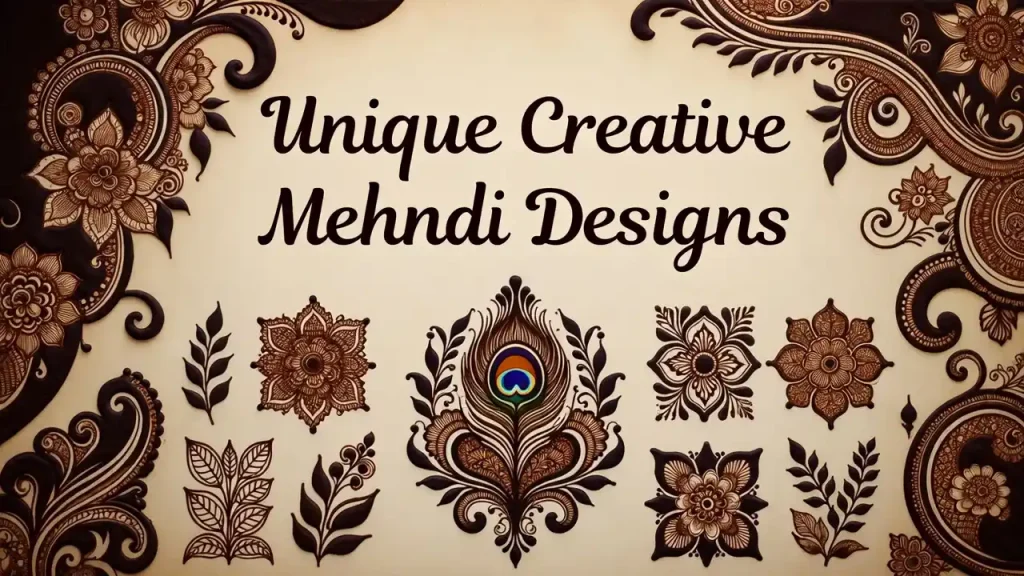 Unique Creative Mehndi Designs
