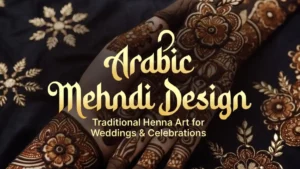 Arabic Mehndi Design अरबी मेहंदी डिजाइन