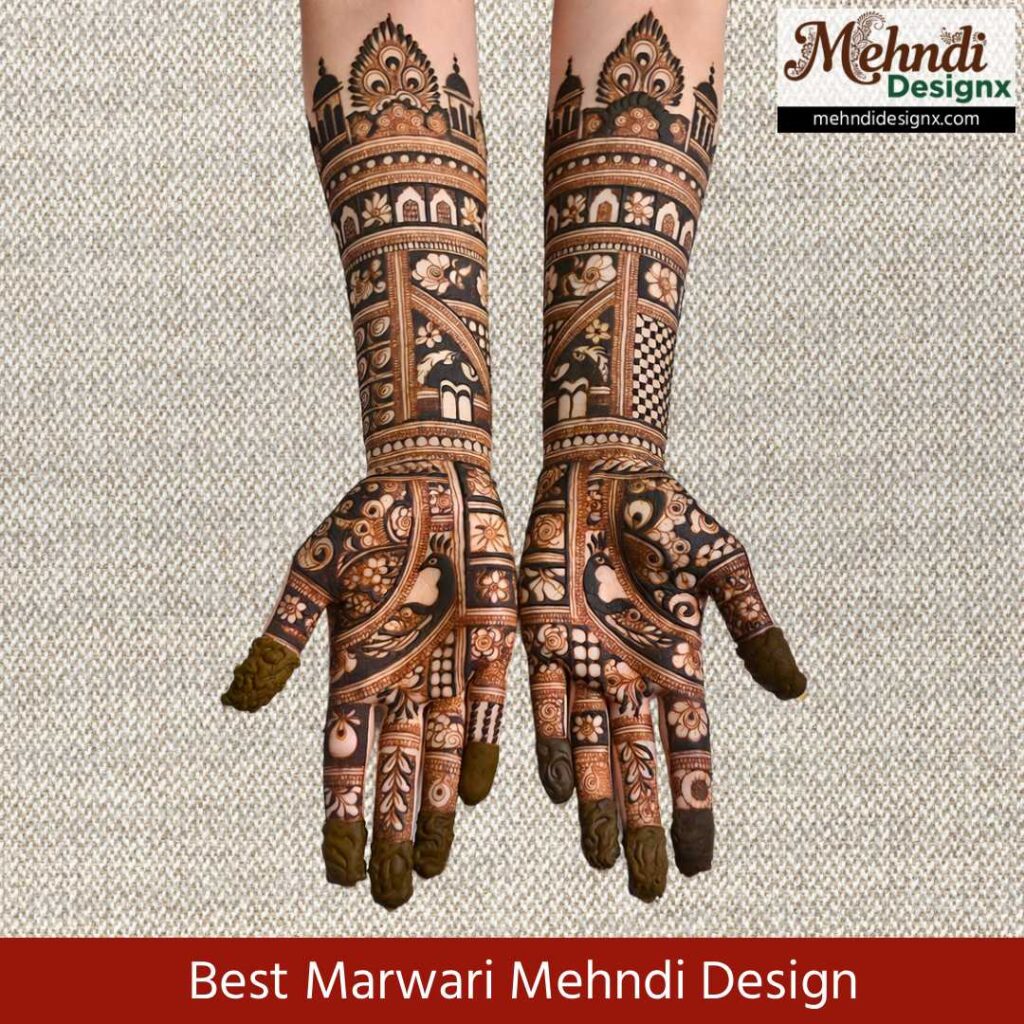 Best Marwari Mehndi Design
