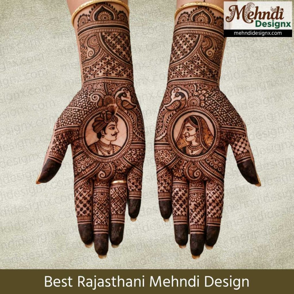 Best Rajasthani Mehndi Design
