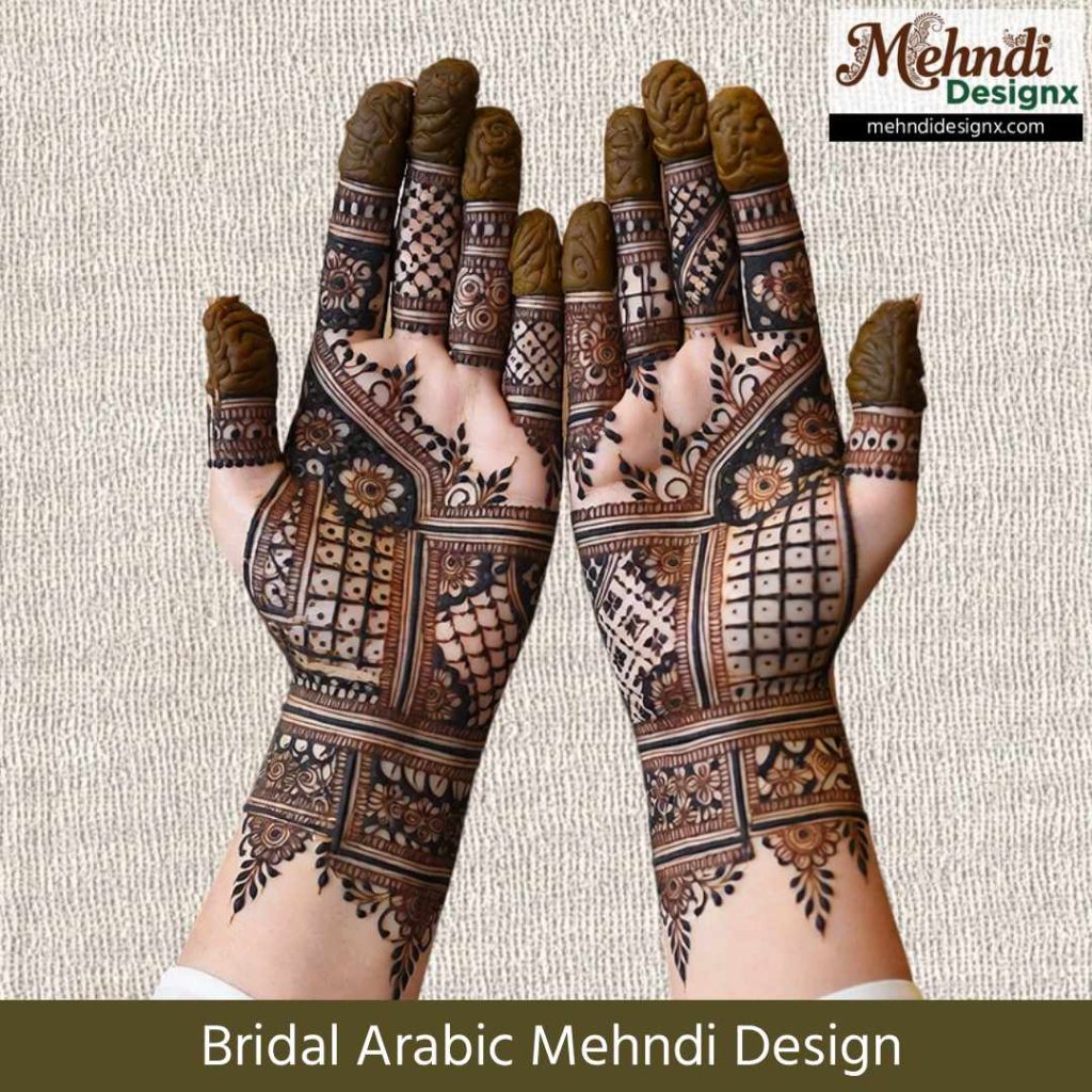 Bridal Arabic Mehndi Design