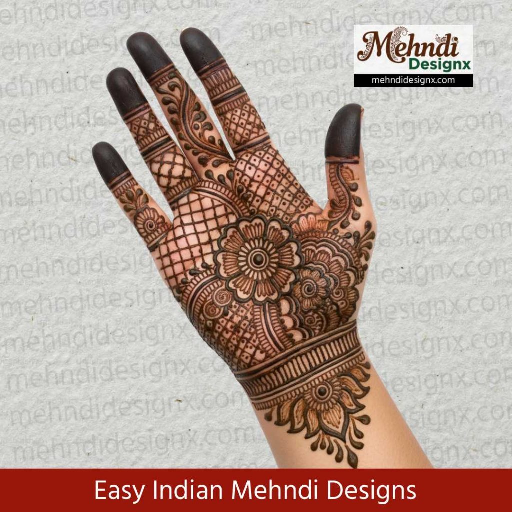 Easy Indian Mehndi Designs