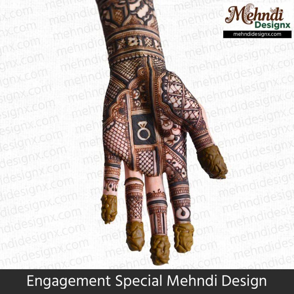 Engagement Special Mehndi Design