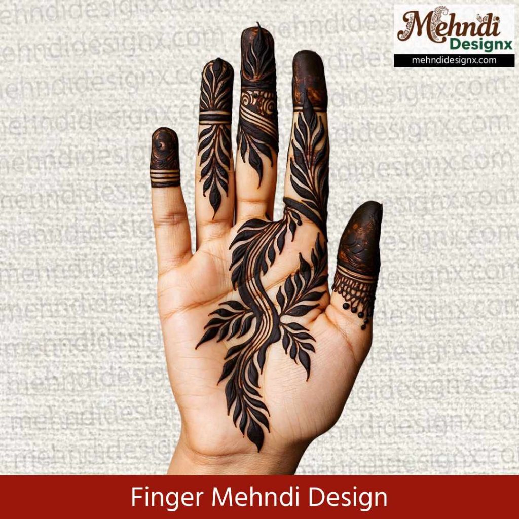 Finger Mehndi Design