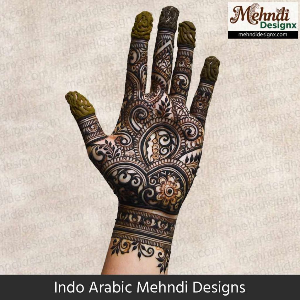 Indo Arabic Mehndi Designs