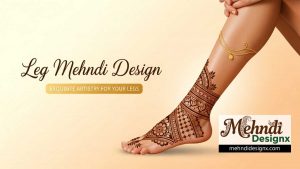 Leg Mehndi Design