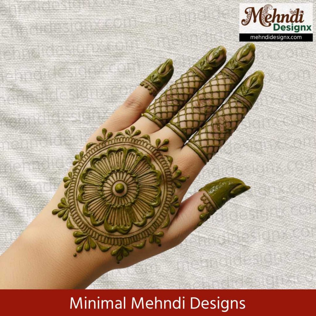 Minimal Mehndi Designs