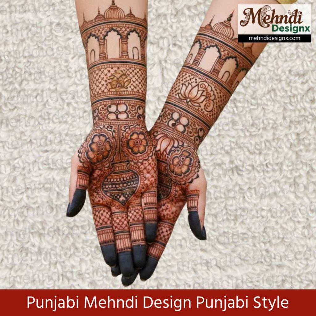 Punjabi Mehndi Design Punjabi Style