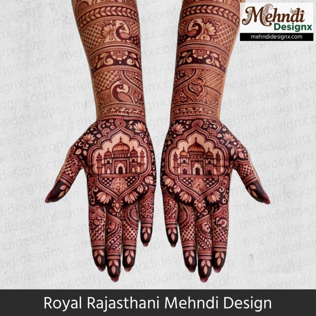 Royal Rajasthani Mehndi Design